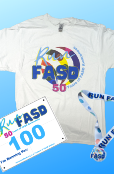 2023 Run FASD Registration (Shirt, Medal and Race Bib)
